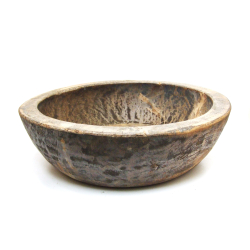 Misa z drewna egzotycznego Brąz 44cm głęboka